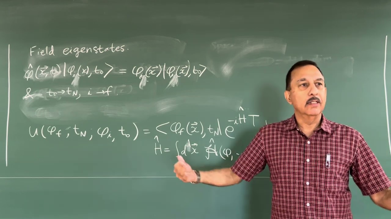 Quantum Field Theory II: Lecture 15 - Path integral for scalar field theory.