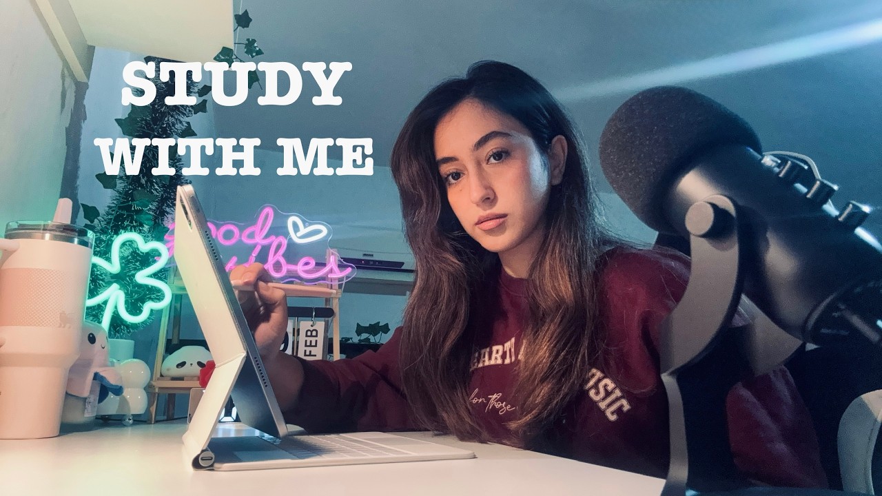 Study With Me Live Stream 5 Hours