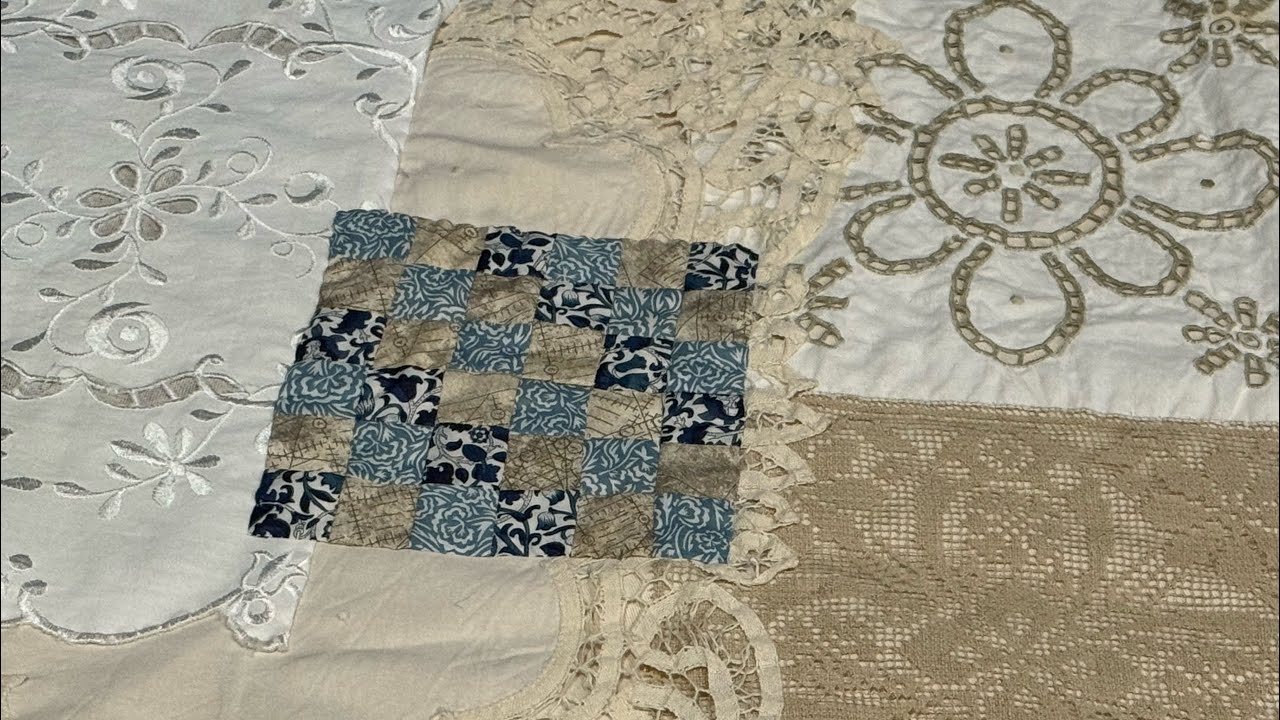 Part 5 Vol 8 Gathered Things my still BACKGROUND #roxyjournalofstitchery #slowstitch