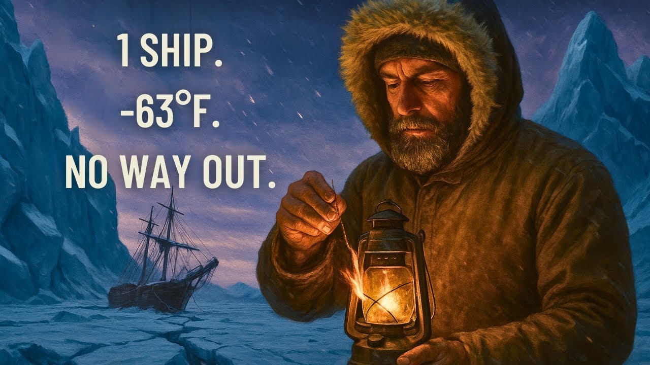 Trapped in the Arctic: Amundsen’s 3-Year Survival Gamble in a 70-Foot Ship