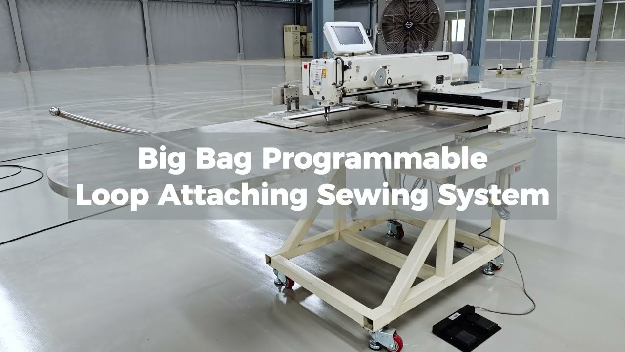 KEESTAR® Model LoopSEW-GN50, Big Bag Automated Sewing Unit for Loop Attaching