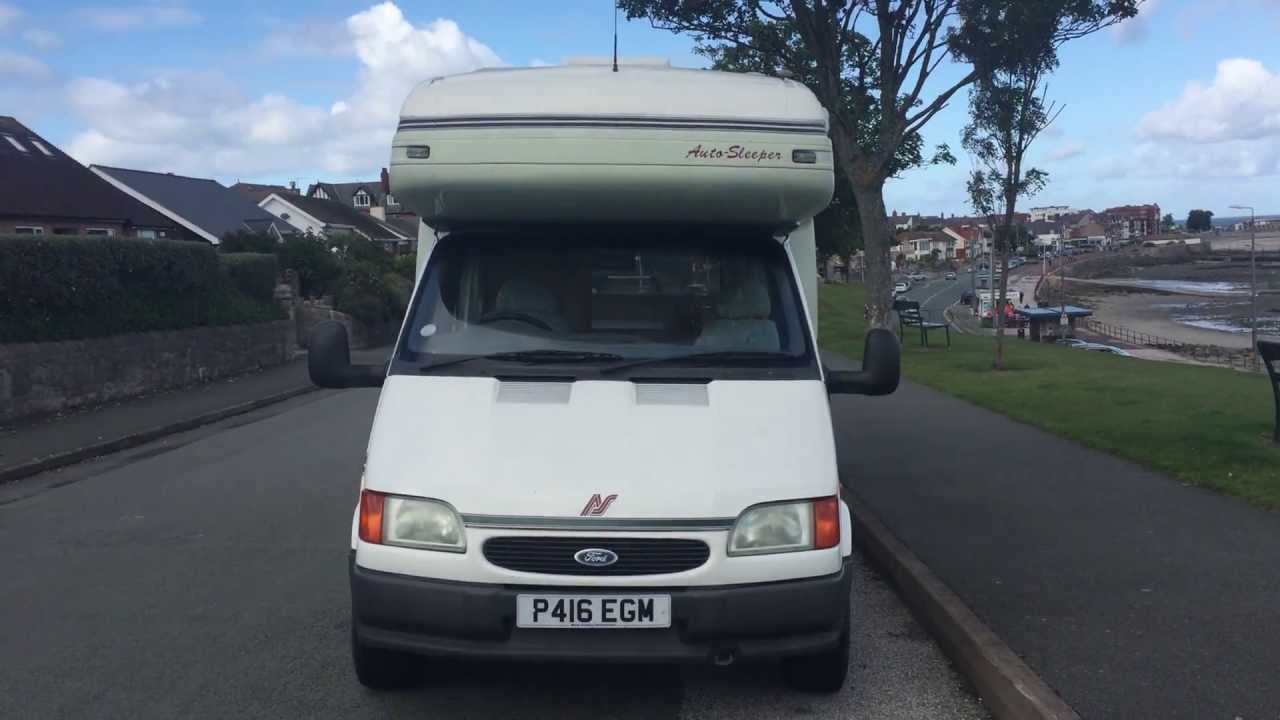 1 OF 2 1997 AUTOSLEEPER LEGEND MOTORHOME TRANSIT 2.5 TURBO DIESEL CAMPER FOR SALE