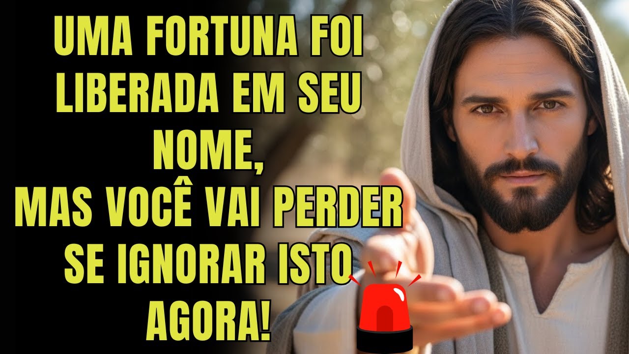 DEUS DIZ: UMA FORTUNA FOI LIBERADA EM SEU NOME, MAS VOCÊ VAI PERDER SE IGNORAR ISTO AGORA!