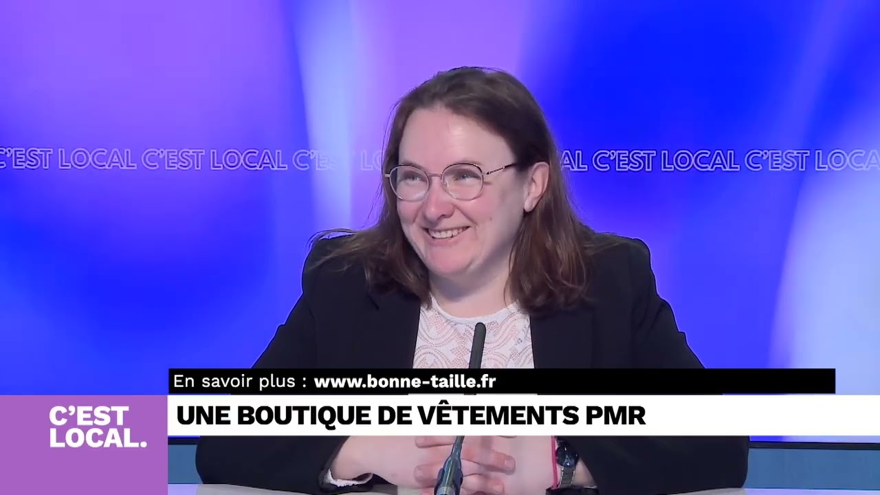 Une boutique de vêtements PMR