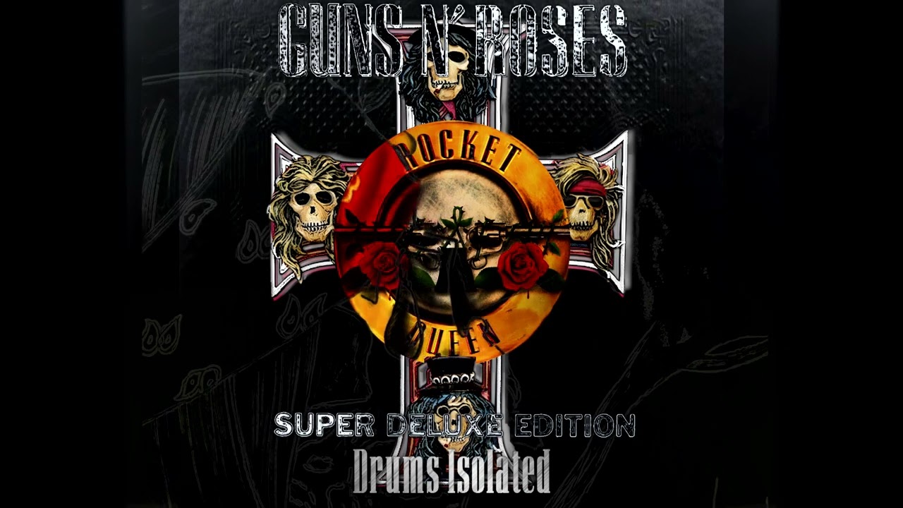 Guns N' Roses Rocket Queen Drums Isolated 11.09.2023