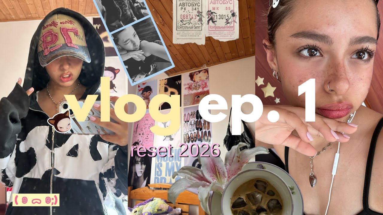 ✶ 2026 RESET VLOG : vision board, compritas, solo empezando el a&ntilde;o bien :)