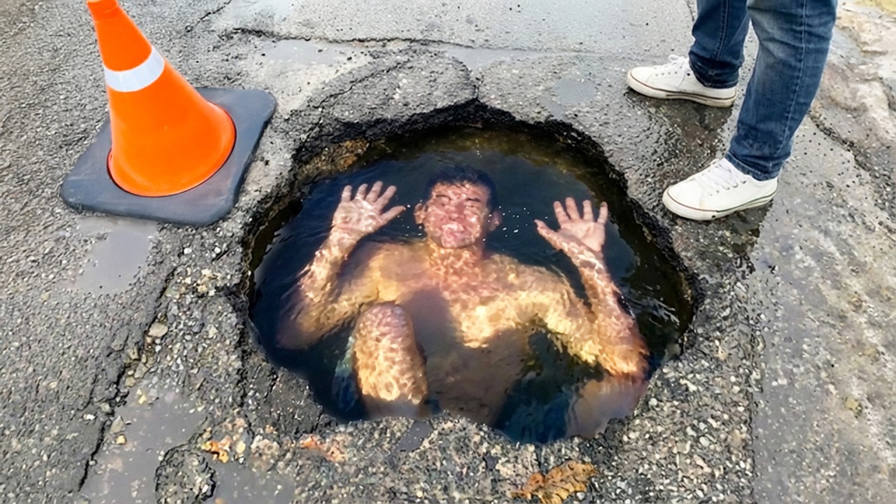 I told him not to dive there..