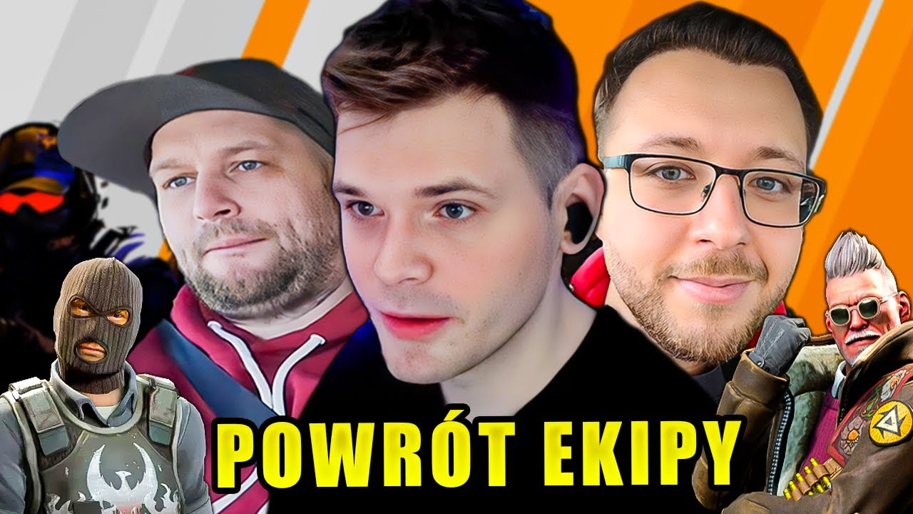 POWR&Oacute;T EKIPY PO 2 LATACH | CS2 | VALORANT