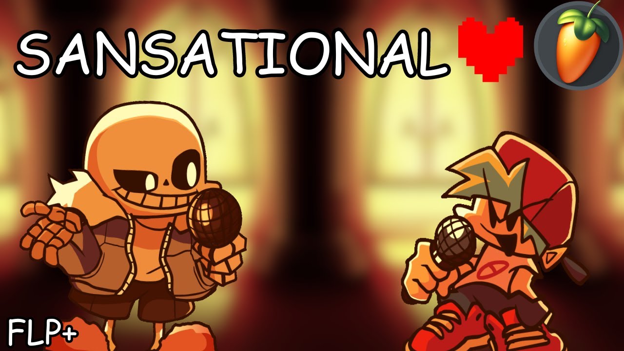 SANSATIONAL (Xplo's Retake) | FNF Indie Cross V1 | FLP Recreation