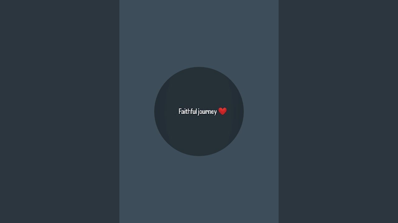 Faithful journey .. is live!