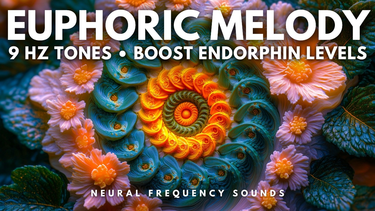 9 Hz  💊  Dopamine & Endorphin Boost &bull; Instant Mood Elevation | Meditation Music