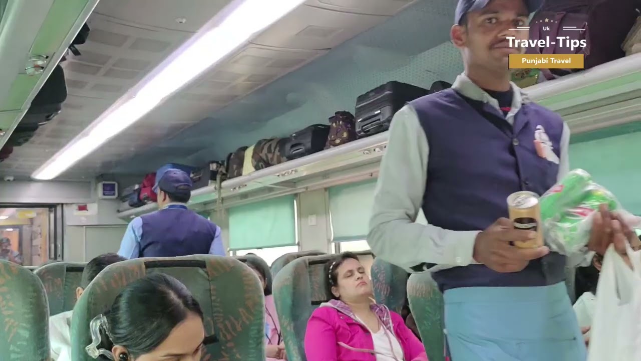 MOST PREMIUM SHATABDI EXPRESS New Delhi Amritsar 12013 Train