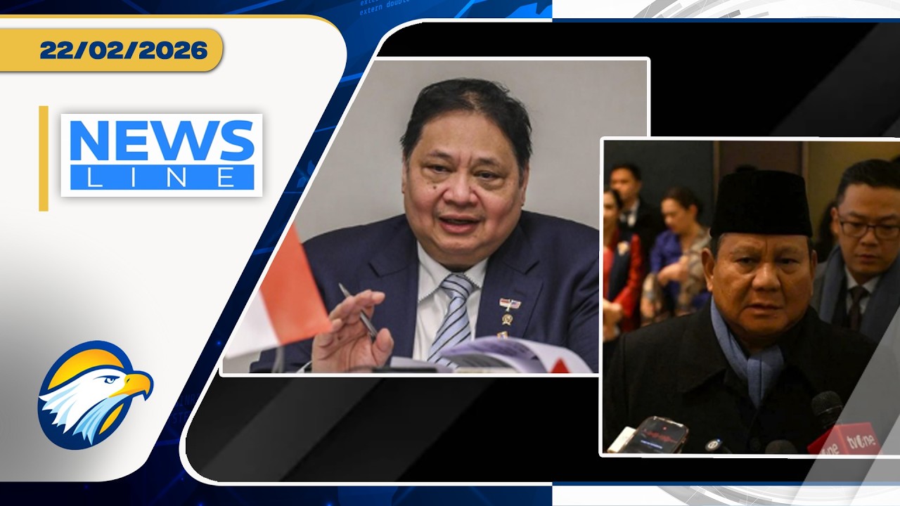 NEWSLINE FULL - Prabowo Ungkap Pembicaraan dengan Trump, Airlangga Bahas Perjanjian Perdagangan