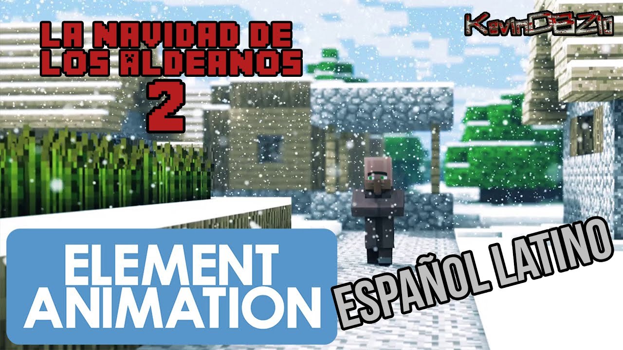 La Navidad de los Aldeanos 2 |  Christmas with the Villagers 2 (Fandub Latino) (Minecraft Animation)