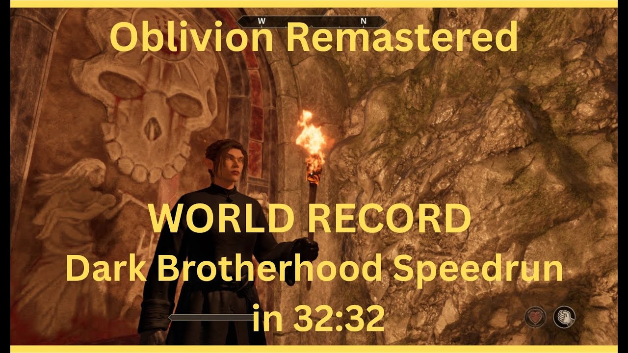 [WR] Oblivion Remastered Dark Brotherhood Speedrun in 32:32