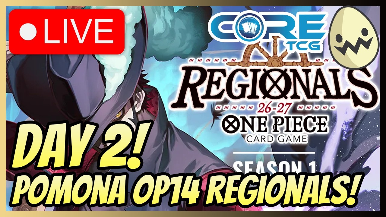 One Piece Card Game: @CoreTCG-YT One Piece Card Game Pomona OP14 Regionals Day 2! Top Cut!