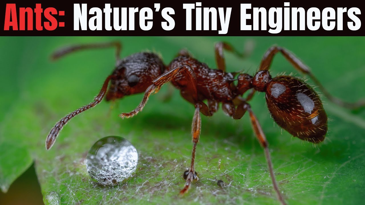 Ants: Nature&rsquo;s Tiny Engineers - How They Build Complex Colonies