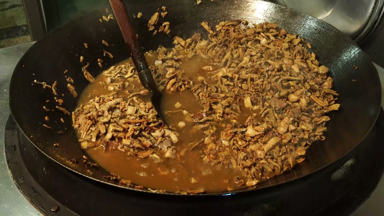 【台灣美食】阿水伯油飯 【夜市秒殺】台南安定區 60年油飯