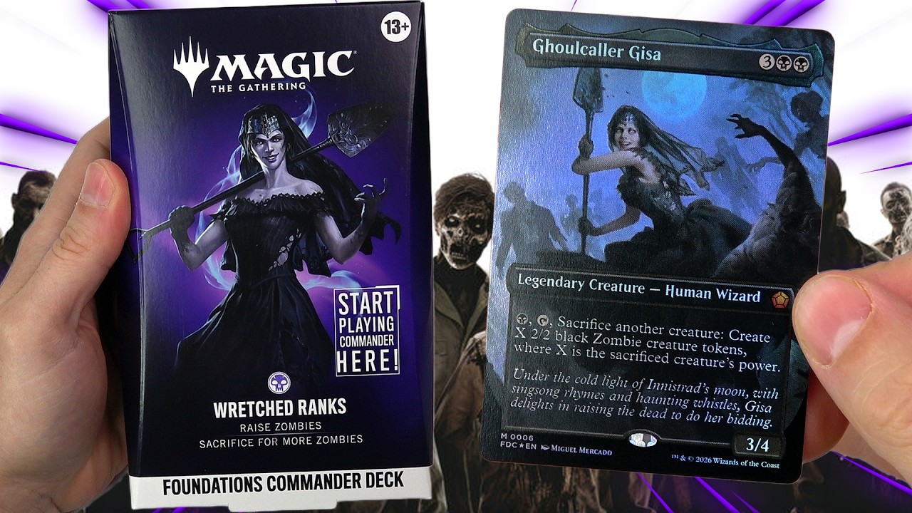 NEW WRETCHED RANKS Foundation Commander MTG Zombie Deck