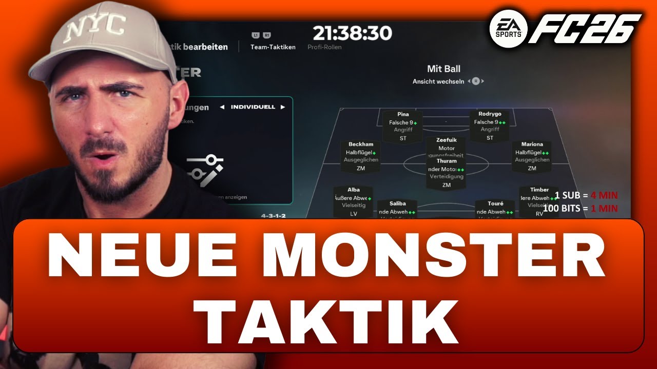 NEUE MONSTER TAKTIK ❗️ PURE ZERSTÖRUNG IN DER OFFENSIVE | FC 26 TACTICS TUTORIAL