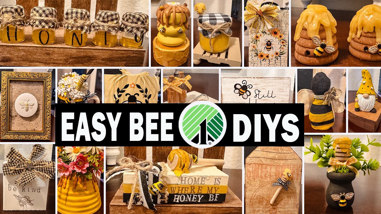 Dollar Tree Bee Crafts You Have To Try!