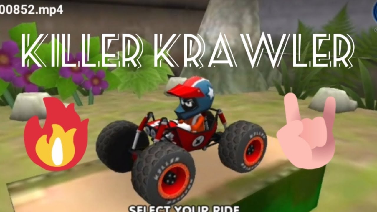 KILLER KRAWLER:The best vehicle in Mni Racing Adventure!!??