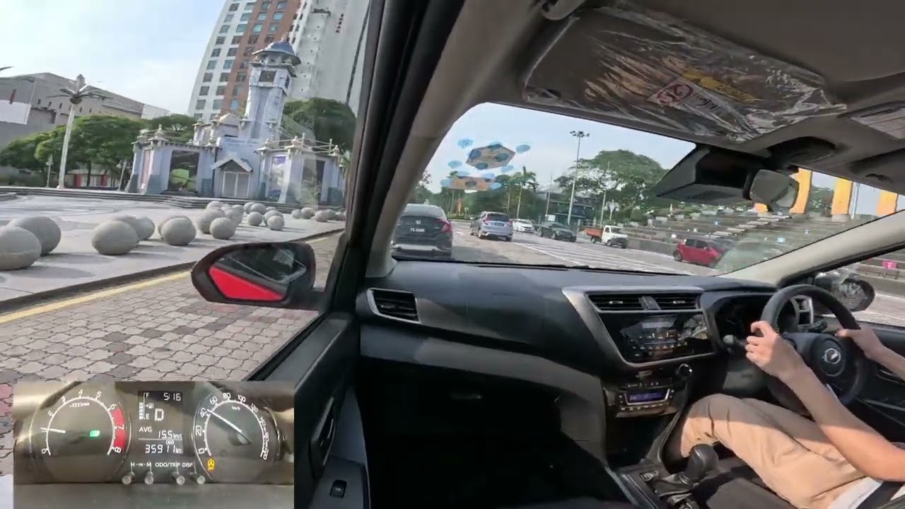 2023 Perodua Myvi 1.3 G with PSDA highway and city drive re-record version