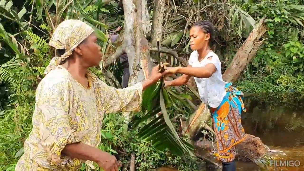Les préparatifs de la cérémonie de Mpao à Silayo Mimiong-mi Ngounga