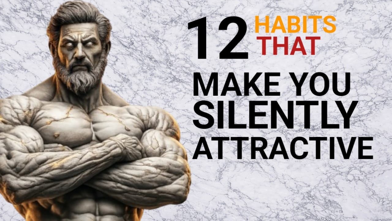 How To Be SILENTLY Attractive - 12 Socially Attractive Habits | STOIC HABITS