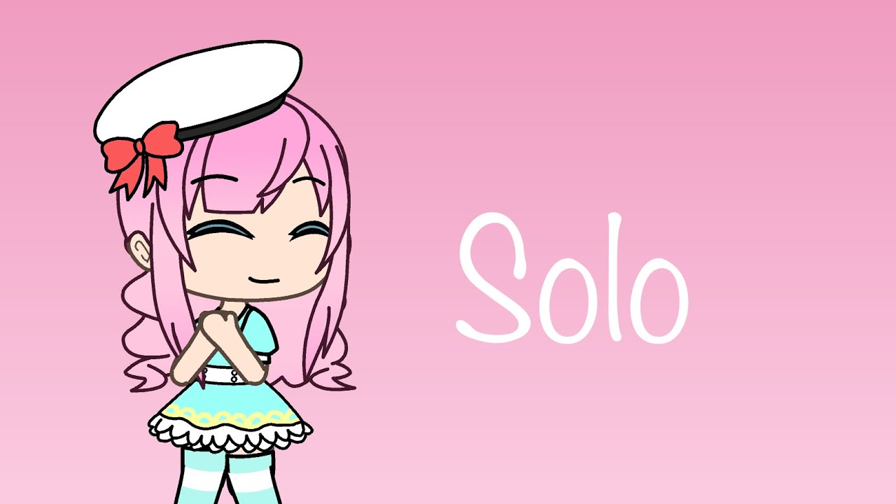 Solo||Krew GLMV||painting rainbows||inspired by Gacha girl Playz||