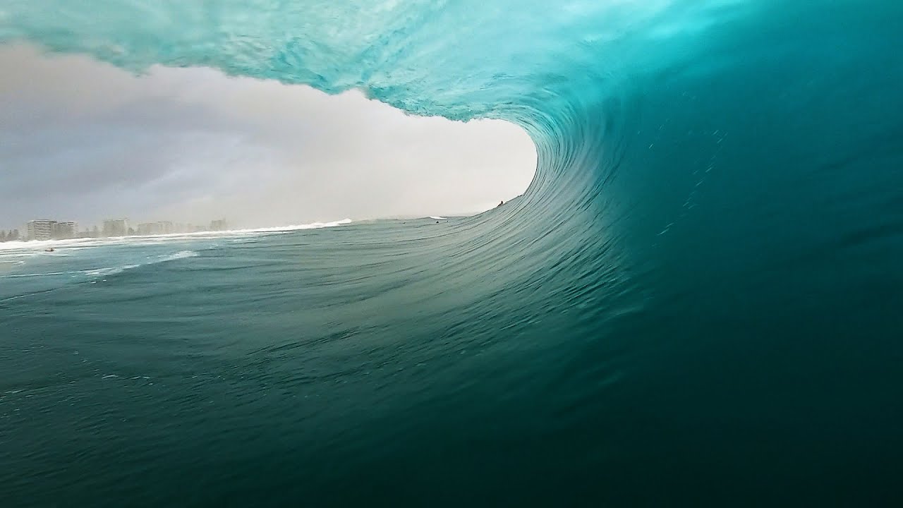 Cyclone Alfred Kirra swell run🔥POV Bodyboarding
