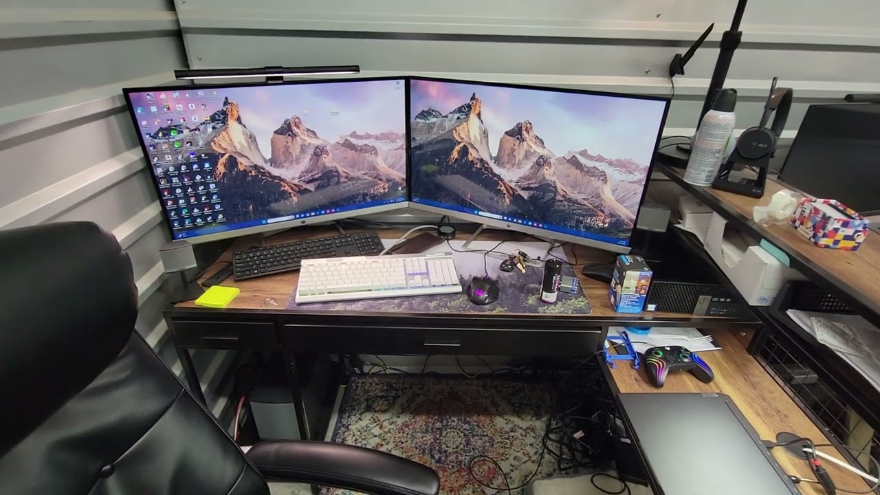 Office for a Business in a Storage Unit