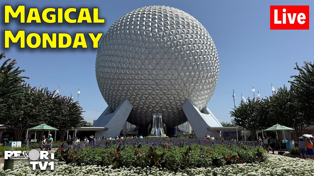 🔴Live: Magical Monday at Epcot - 7-20-26 - Walt Disney World Live Stream