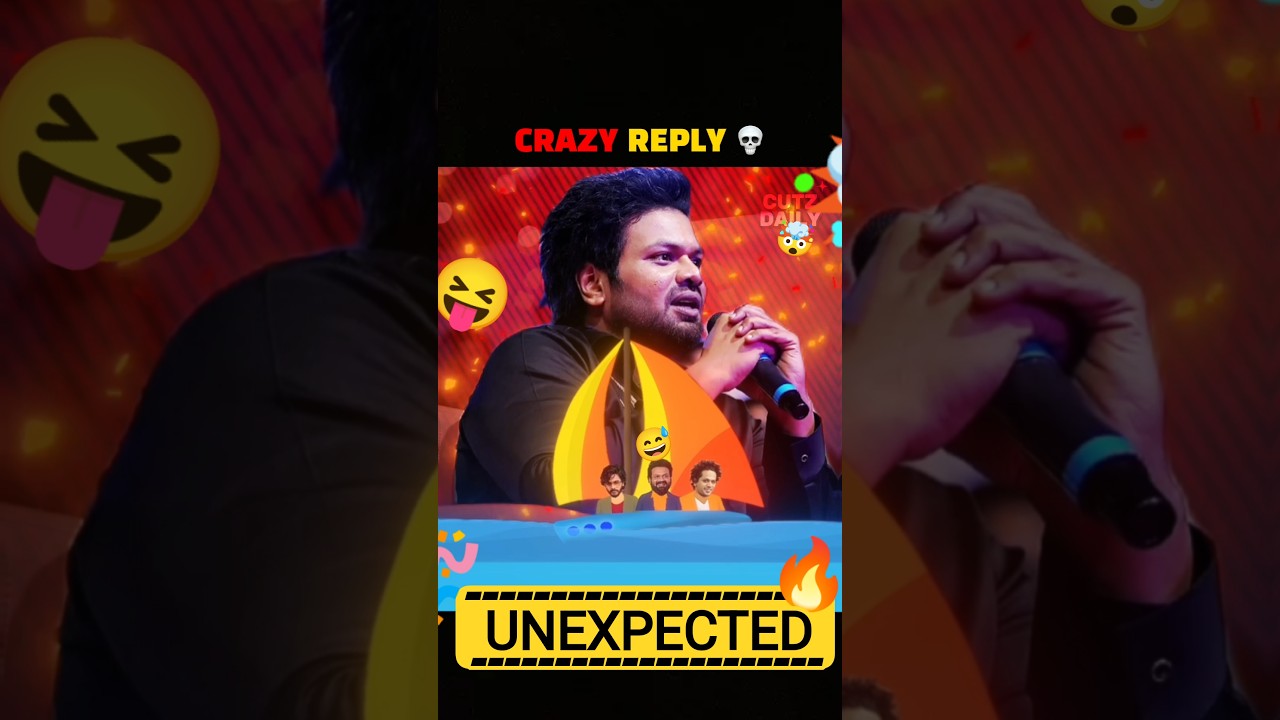 Manchu Manoj Funny Reply 😂 #manchumanoj #funny #shorts