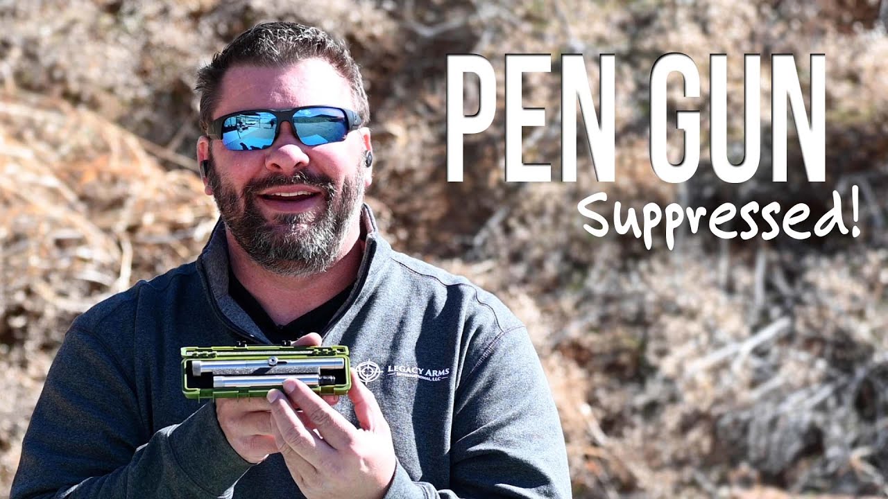 Suppressed Pen Gun | REAL SPY GUN