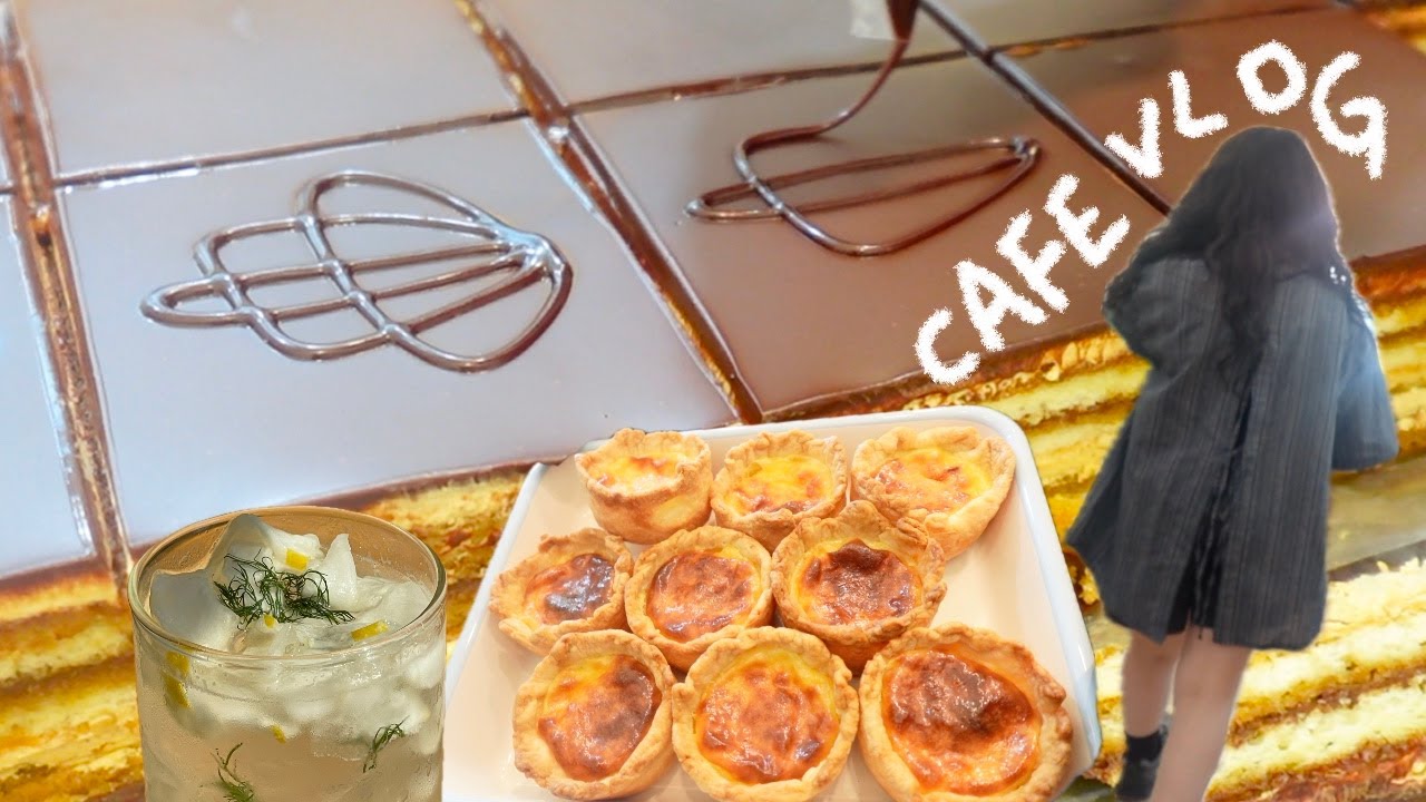 (Sub)cafe vlog : 왔다네 정말로 아무도 안 믿었던 ,,,손님멸종위기사랑,,