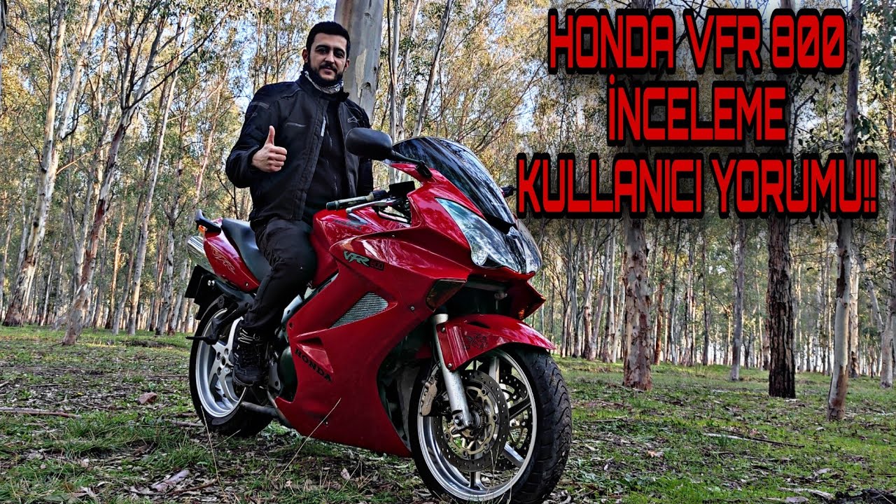 HONDA VFR 800 İNCELEME VE KULLANICI YORUMU!!//ALINIR MI?//VFR800 MOTOVLOG!!