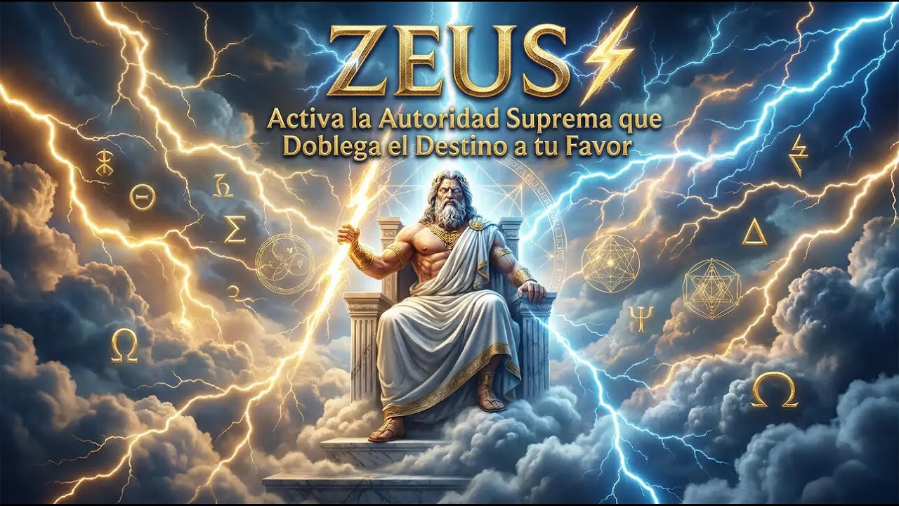 ZEUS ⚡ Activa la Autoridad Suprema que Doblega el Destino a tu Favor | Subliminal Divino