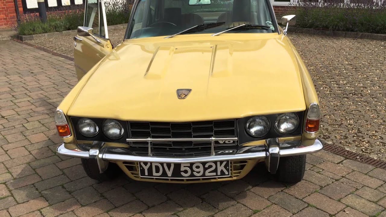 Rover P6 3500s starting and look round