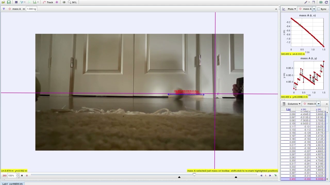 PHYS 2211 Lab 1: Constant Velocity