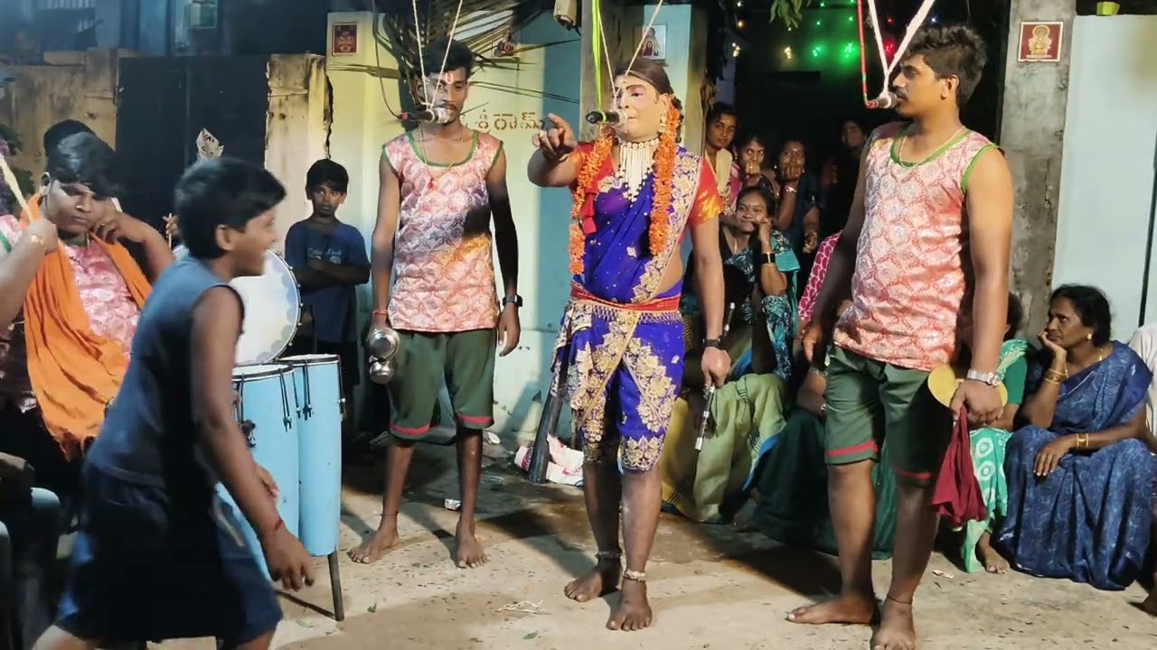Durgamma sambaram 📲 7732003677#ganeshgurugaru #kolasambaramvideos #comedy #vlog 