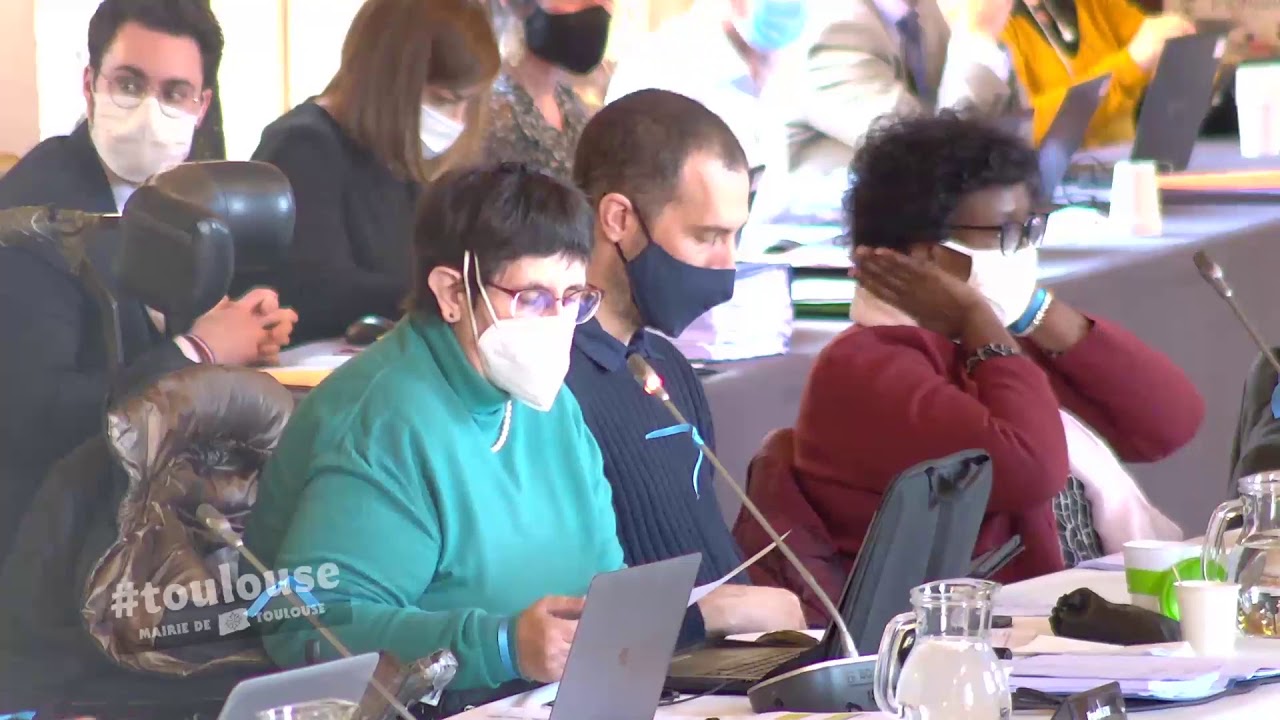 Intervention d'Odile Maurin - Conseil municipal Toulouse 11déc20 - délib 1.5 - #FraisElus #Handicap