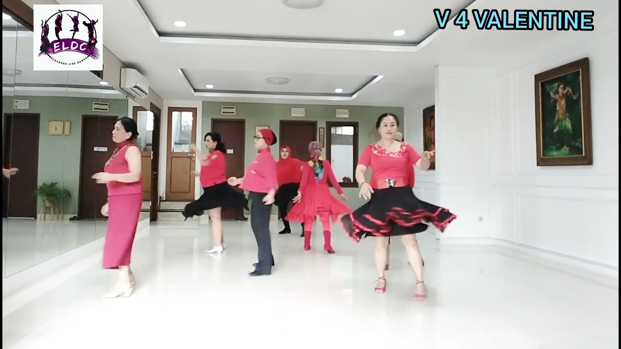 V 4 VALENTINE - EASY INTERMEDIATE - CHOREO: GARY O'REILLY - DEMO ELDC BY ELIS 