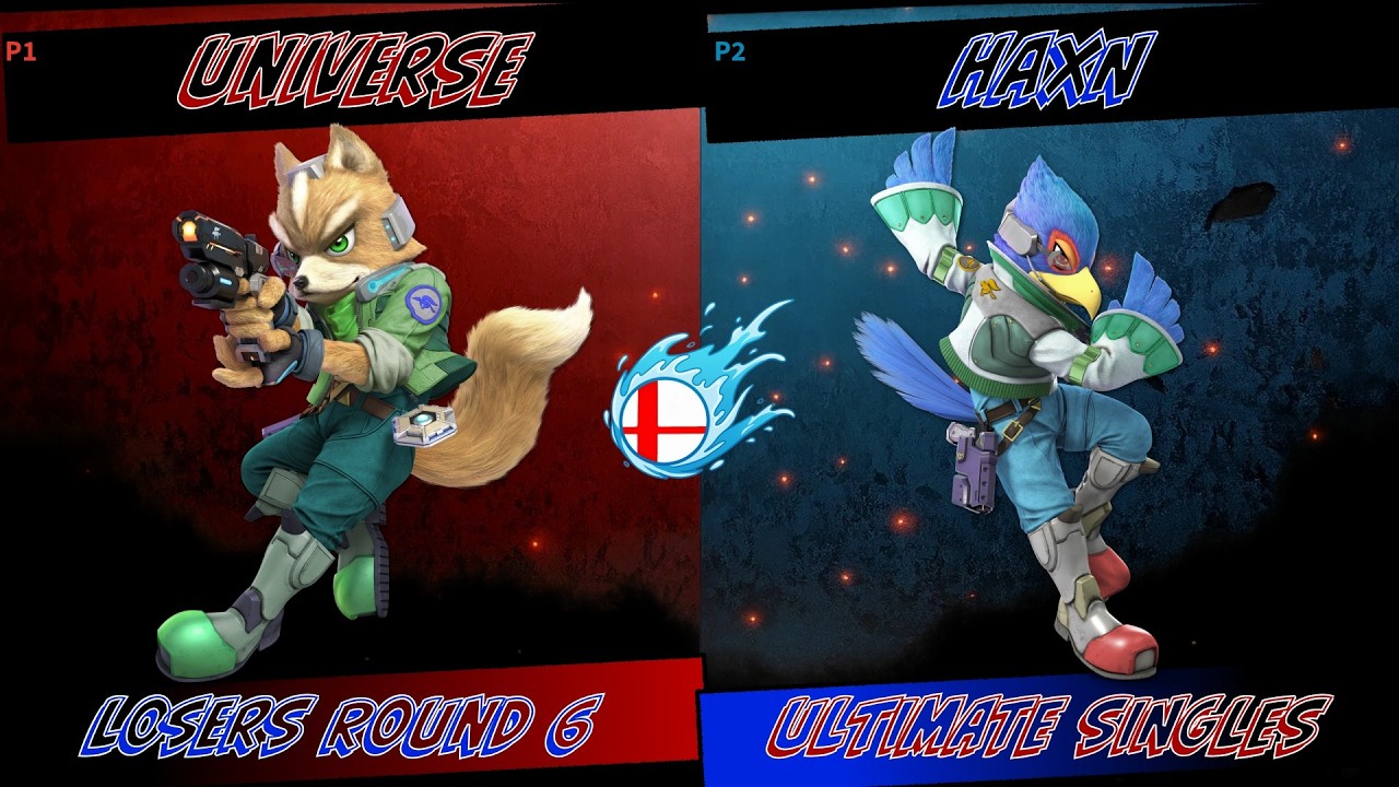 Rehydrating Smash #2 Losers Round 6 - Universe (Fox) VS. Haxn (Falco)