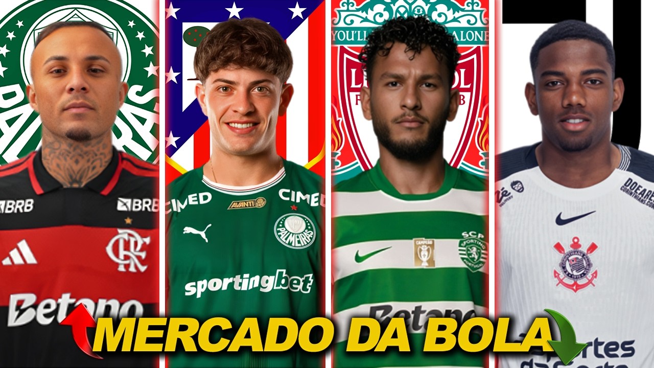 Atlético quer Agustín Giay | Liverpool monitora Luis Suárez | Palmeiras procurou Everton Cebolinha
