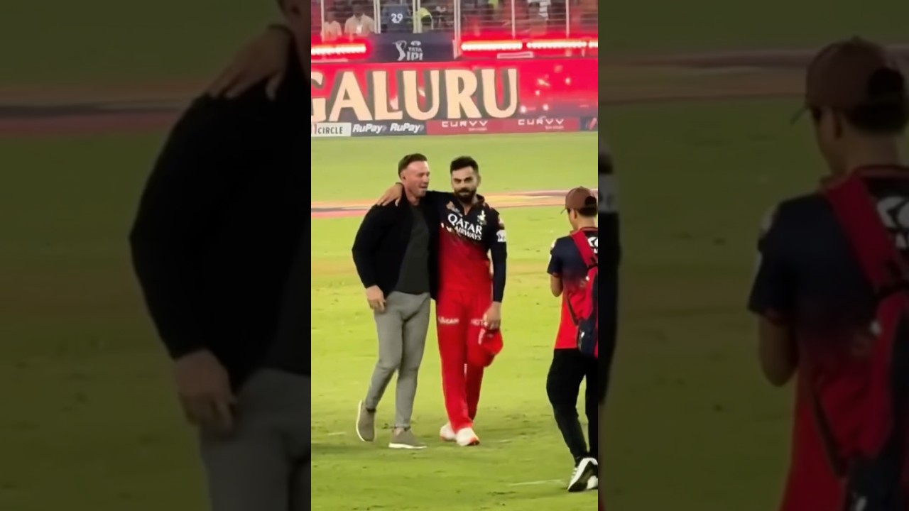 Virat Kohli and AB Devilliers | Heart touching moment | IPL final #rcb #viratkohli #abdevilliers