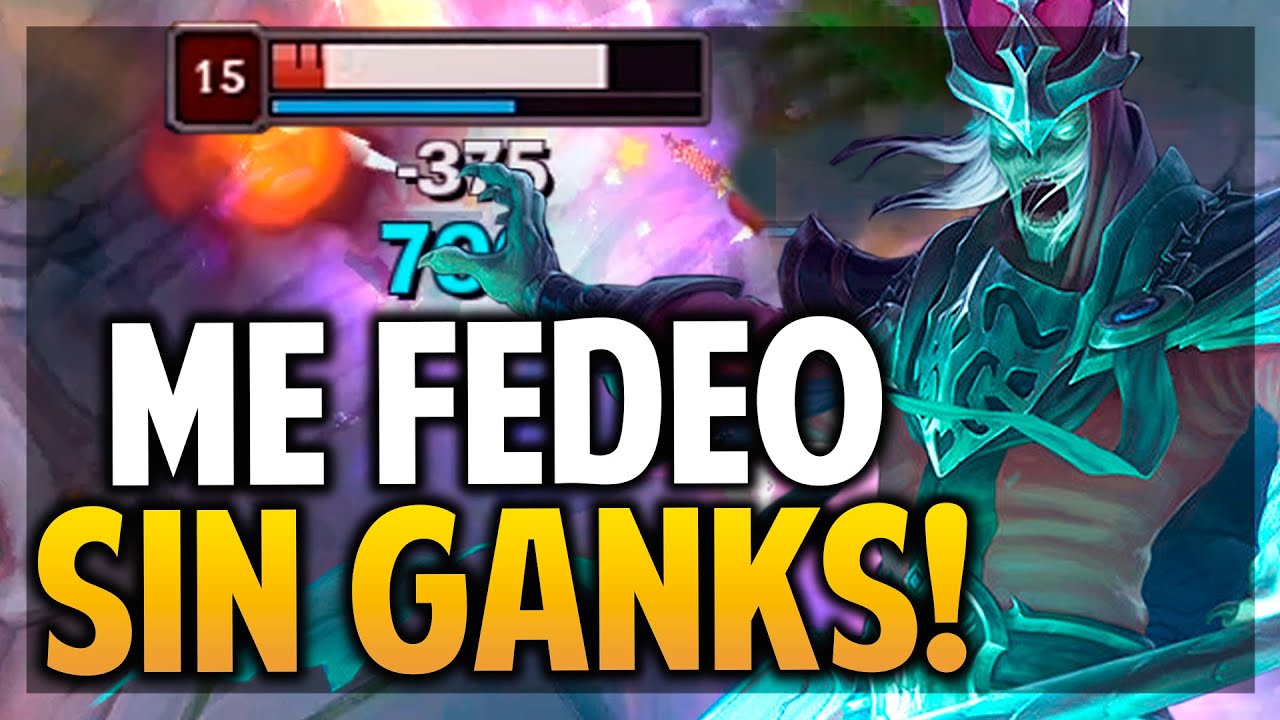 ¡ME FEDEO SIN GANKEAR! KARTHUS JUNGLA! | League of Legends