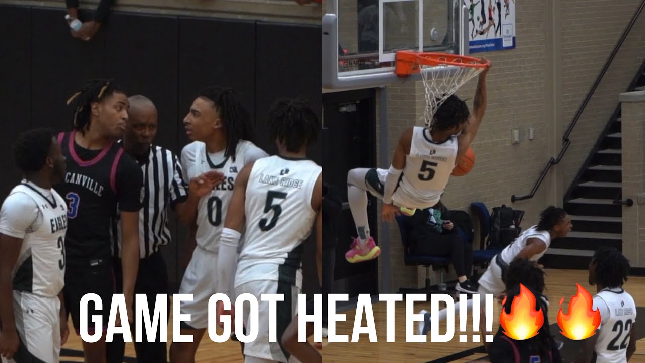 GAME GOT HEATED!! #10 Lake Ridge vs Duncanville