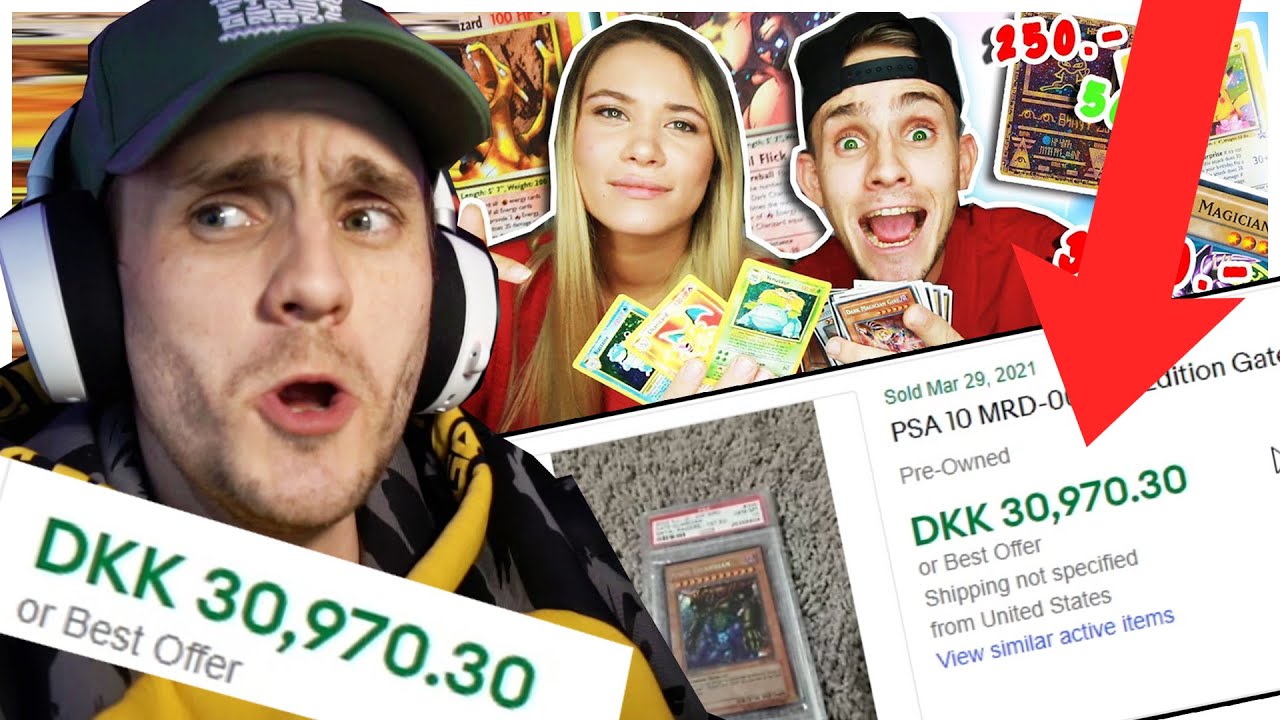 Ser prisen på mine kort igen - 2 ÅR SENERE! (Pokémon & Yugioh)