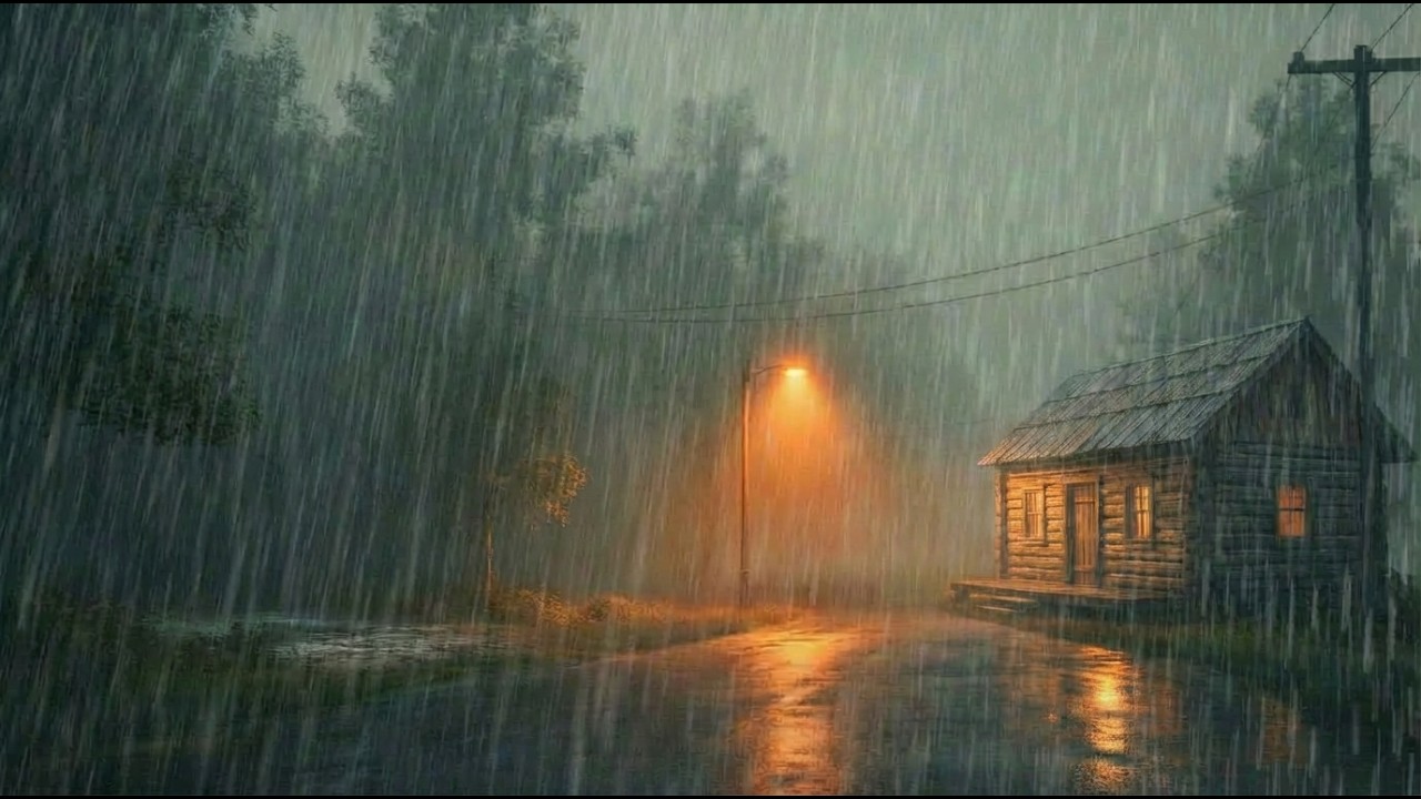 Rain Sounds for Sleeping 🌧️ Relax, Unwind & Sleep Fast | 10 Hours